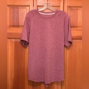 Lululemon Mens Lululemon Mens Sweat out or chill out short sleeve shirt size L